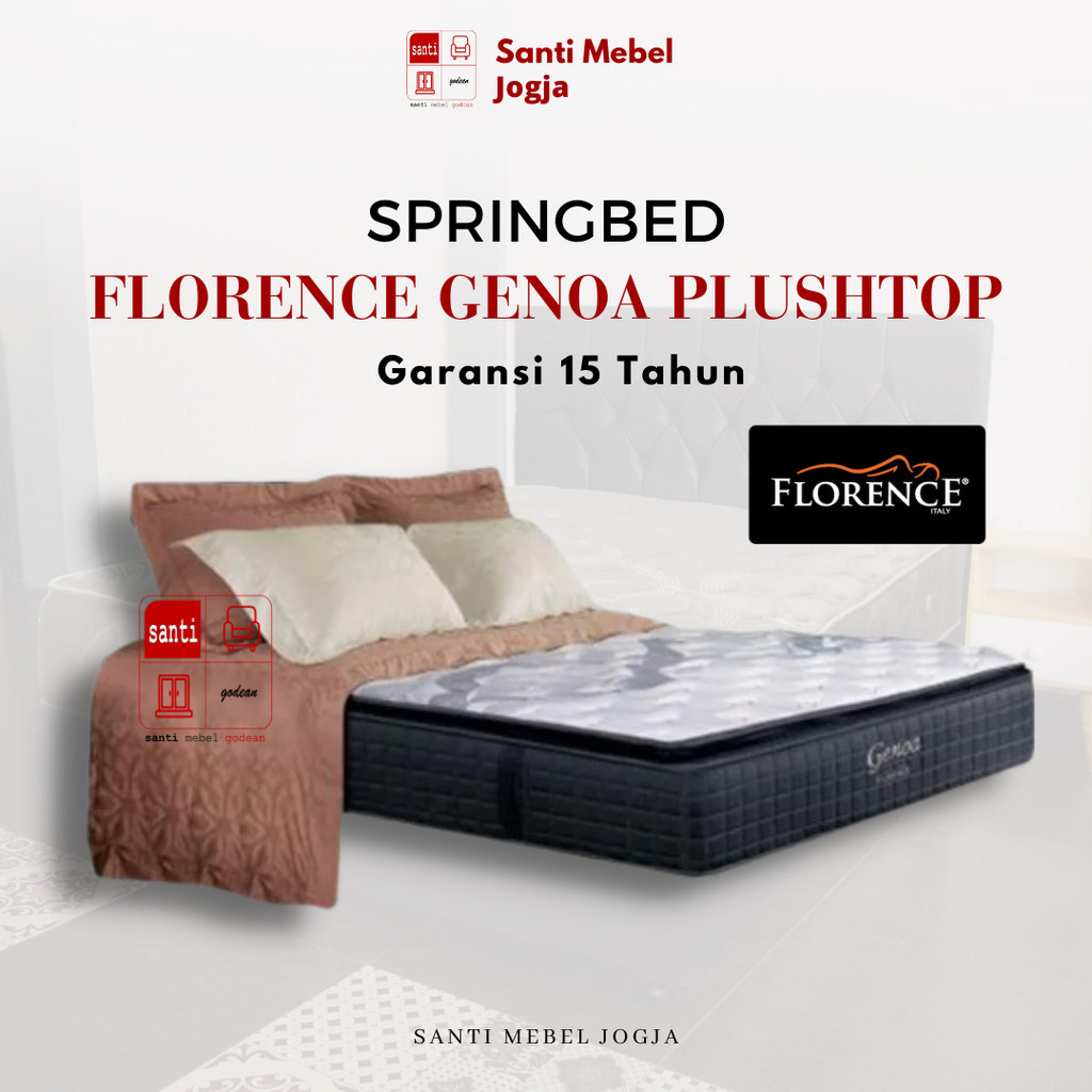 Kasur Springbed Florence Genoa Plushtop Kasur saja