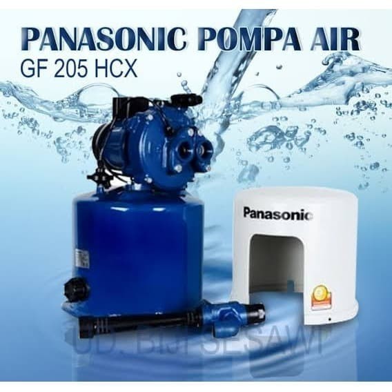 Pompa Air Jet Pump Sumur Dalam Automatis Panasonic Tipe GF 205 HCX