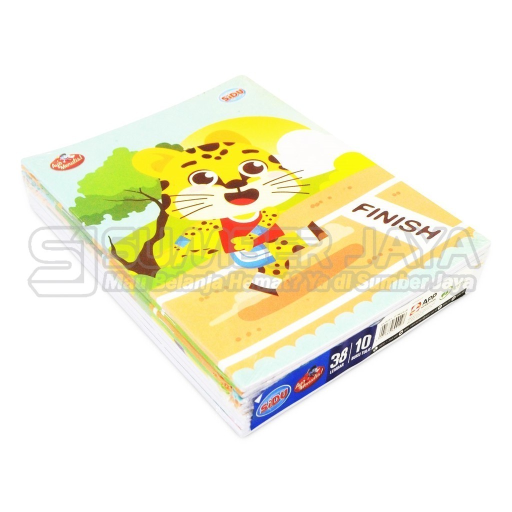 

Buku Tulis Sidu 38/58 Lembar Buku Tulis Pack Isi 10