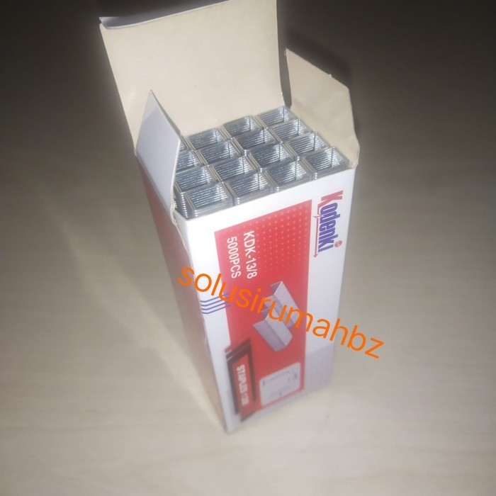 

ISI STAPLES 13/8 ISI 5000PCS ISI ULANG TEMBAK REFILL STAPLE GUN PAK