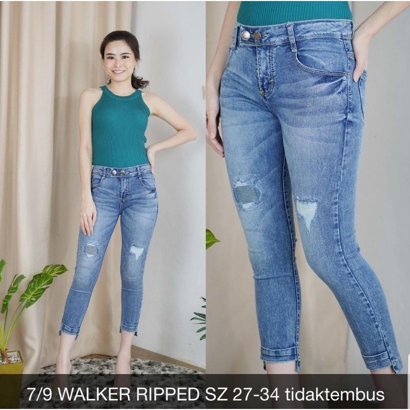 JENASLINE(JL) CELANA JEANS WANITA CELANA JEANS WANITA KEKINIAN SZ 27-34 CELANA JEANS WANITA IMPORT a