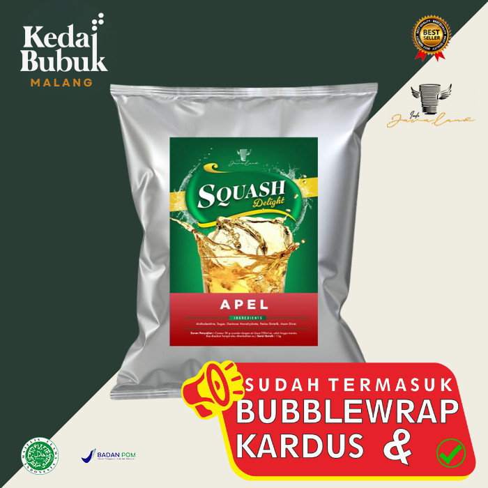 

(Squash) Bubuk Minuman Apel 1 Kg Javaland