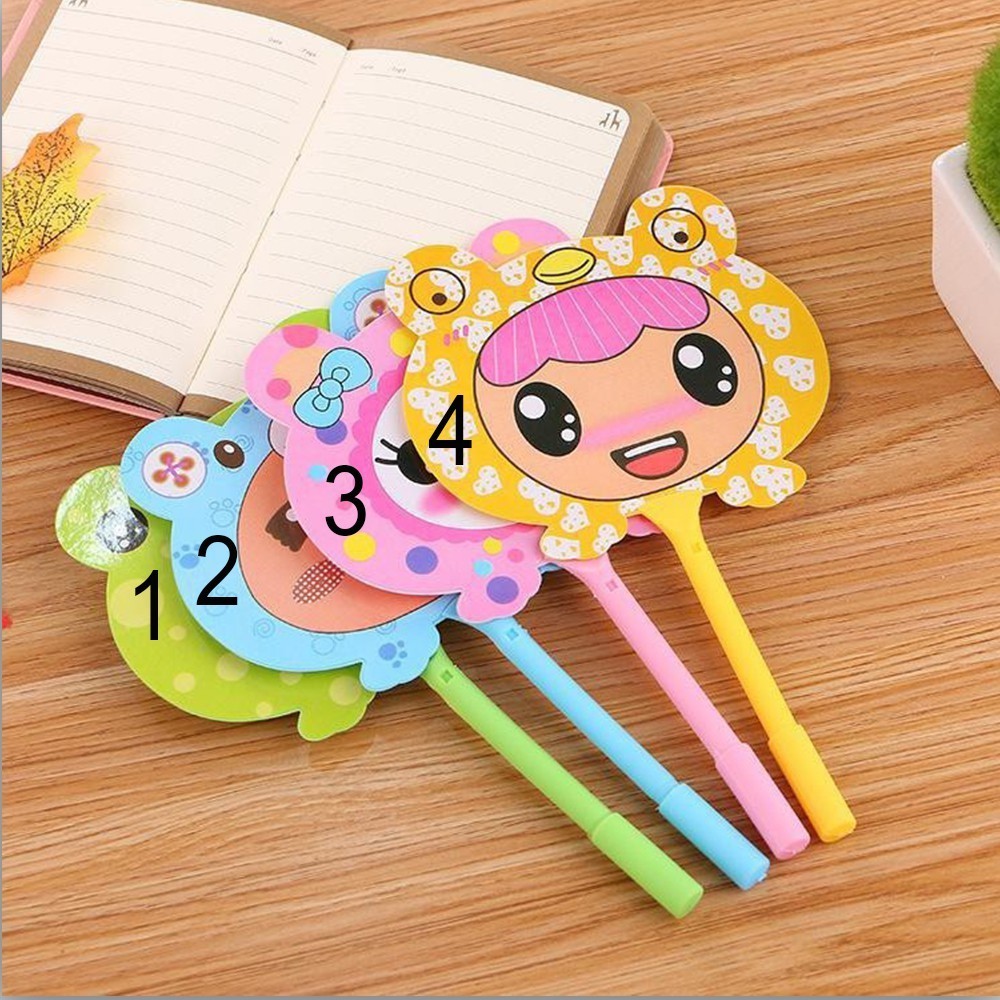 

Pena Pulpen Gel Kipas / Pena Kipas Animal & Buah / Pulpen Kipas Karakter Lucu Souvenir