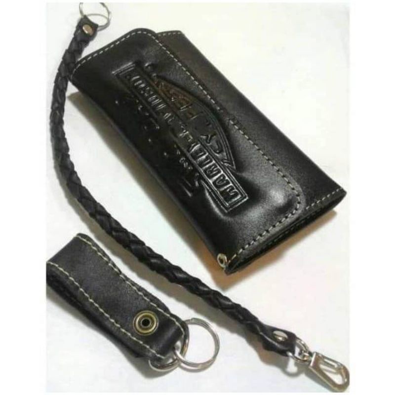 Dompet Kulit Harley Davidson Original Free Kulit Tali