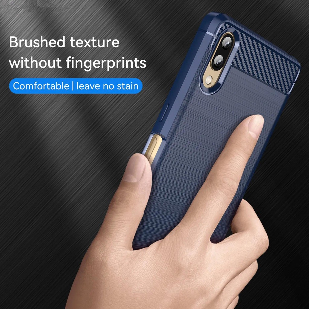 New Phone case Sony Xperia L3 xperial3 sony l3 Phone Back cover Soft Carbon Fiber Texture TPU Case H