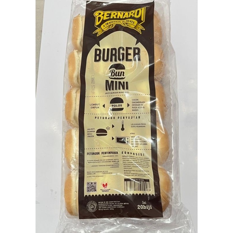 

Bernardi roti burger mini 20pcs.