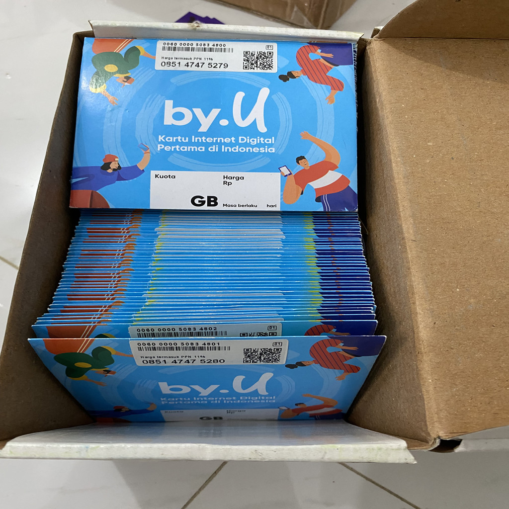 [KHUSUS KONTER PULSA] Kartu Perdana by.U Telkomsel