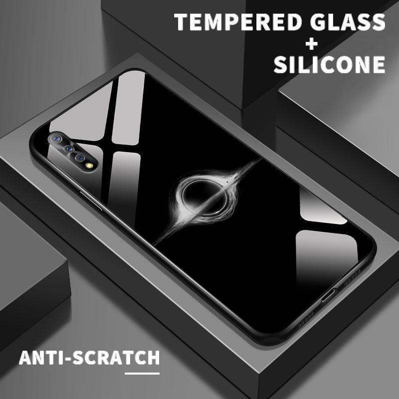 Kaca Glass Case For Vivo S1 S1 Pro S1 Prime S10e S12 S16 S16 Pro S16e S17 Pro S17 S17t S18 Pro Silic