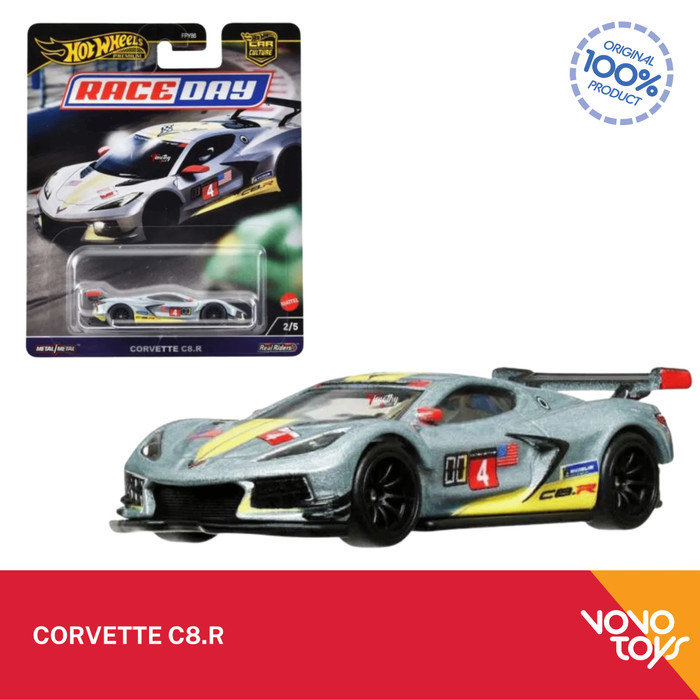 Hot Wheels Premium Race Day Corvette C8.R