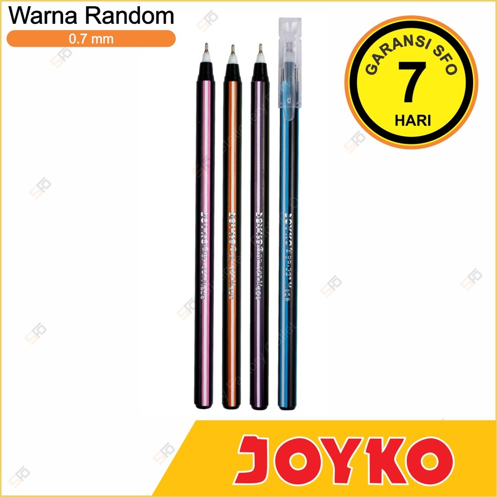 

Pen Ball Maze Joyko BP-327 - Pulpen Murah 0.7mm - Codeline Stationery