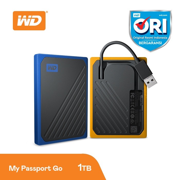 HARDISK EXTERNAL 1TB WD MPP GO PORTABLE SSD