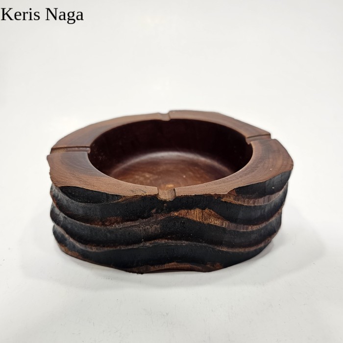 Asbak Unik Antik Kayu Jati Ukir Model Akar Pohon Klasik Vintage LSF7