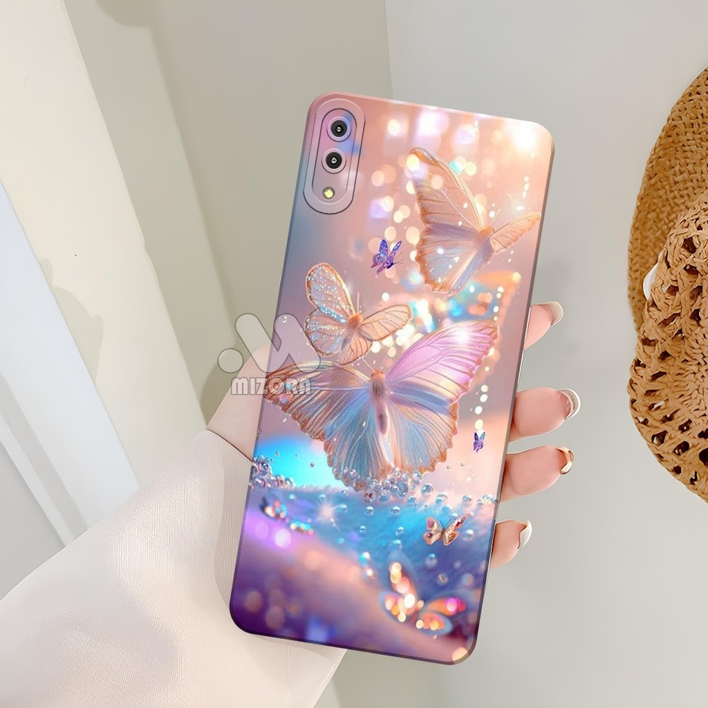 MIZORA Softcase ASUS ZENFONE MAX PRO M1 Fashion Case Kupu-kupu Case ASUS ZENFONE MAX PRO M1 Silikon 
