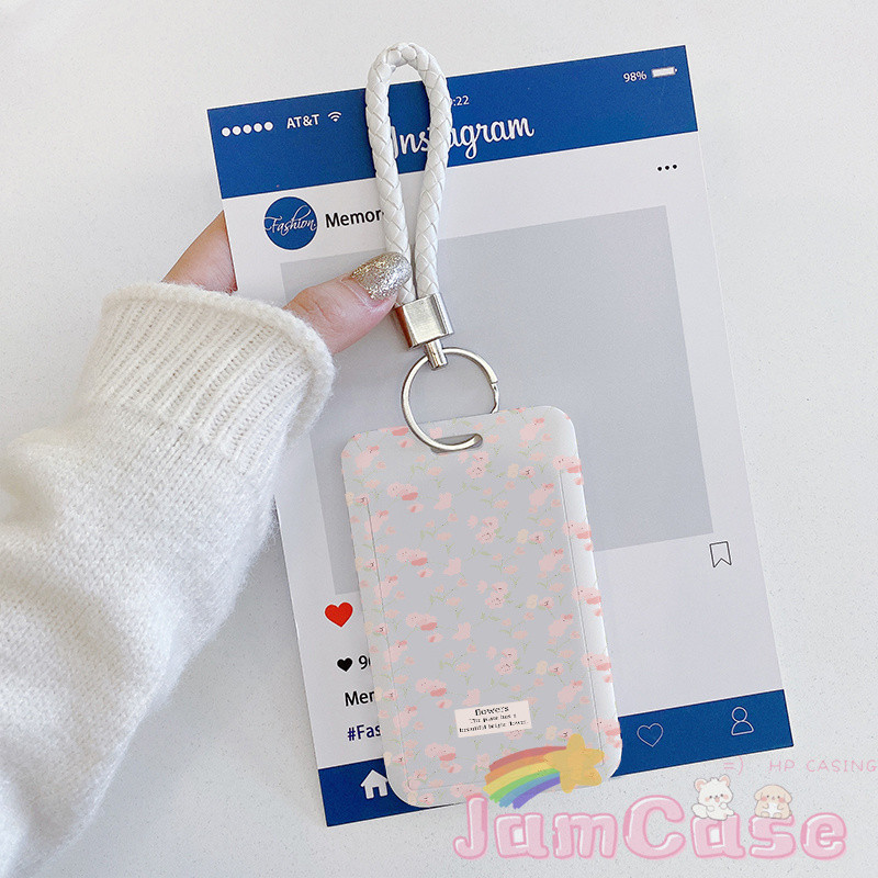 

Bunga merah muda ID Card Astronaut Kartun Tempat Pelindung Lebal Kerja Kartu Akses 【Pencetakan 3D，kartun，Tahan jatuh，Kartu identitas yang dapat diinstal，Kartu Bus，Kartu bank】