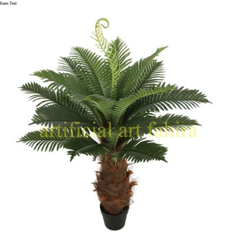 Pohon artificial sikas palem besar kualitas bagus