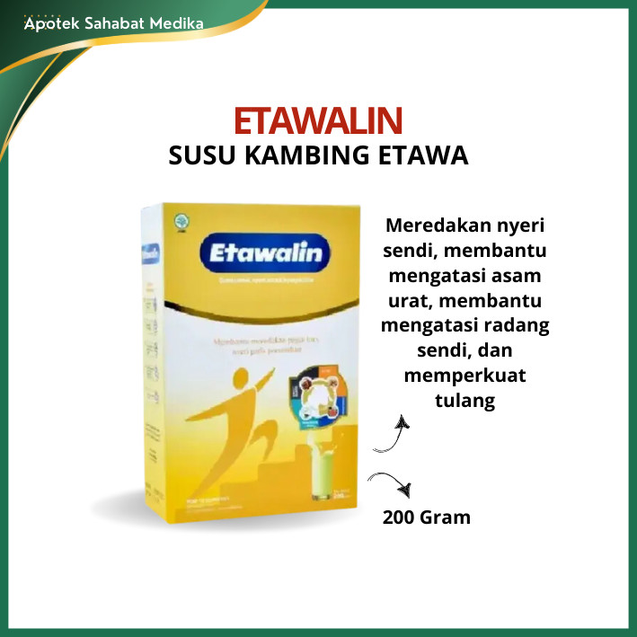

SUSU ETAWALIN MEMBANTU MEREDAKAN NYERI SENDI DAN REUMATIK (200 GRAM)