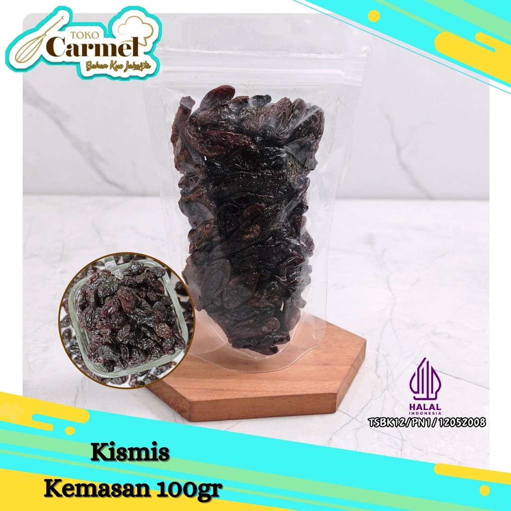 

Kismis 100gr / Raisin siap pakai untuk campuran cake