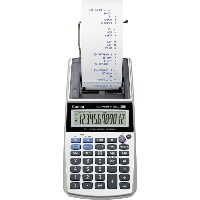 

Canon kalkulator Canon Printer 12 Digit P1-DTSC II HWB Kalkulator Printing Struk Canon
