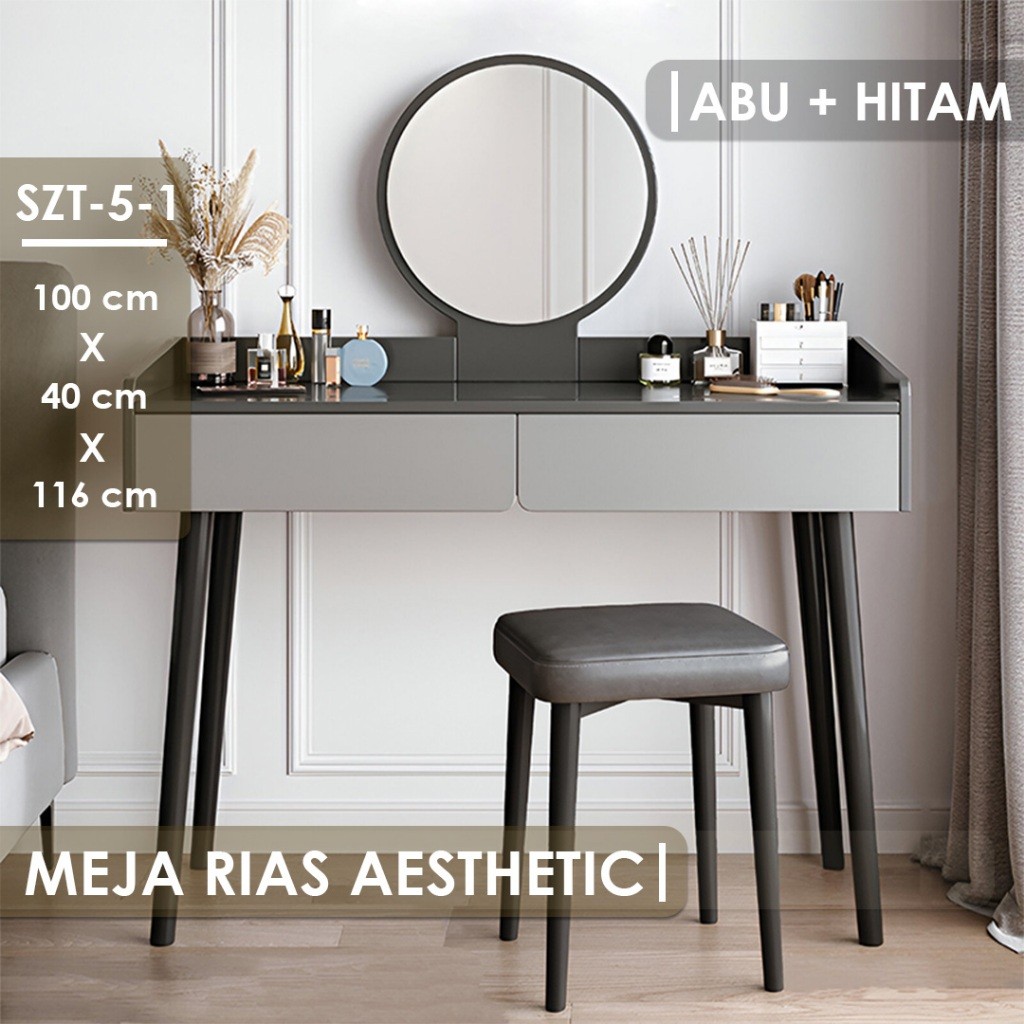 Meja Rias Meja Kamar Aesthetic Meja Rias Minimalis