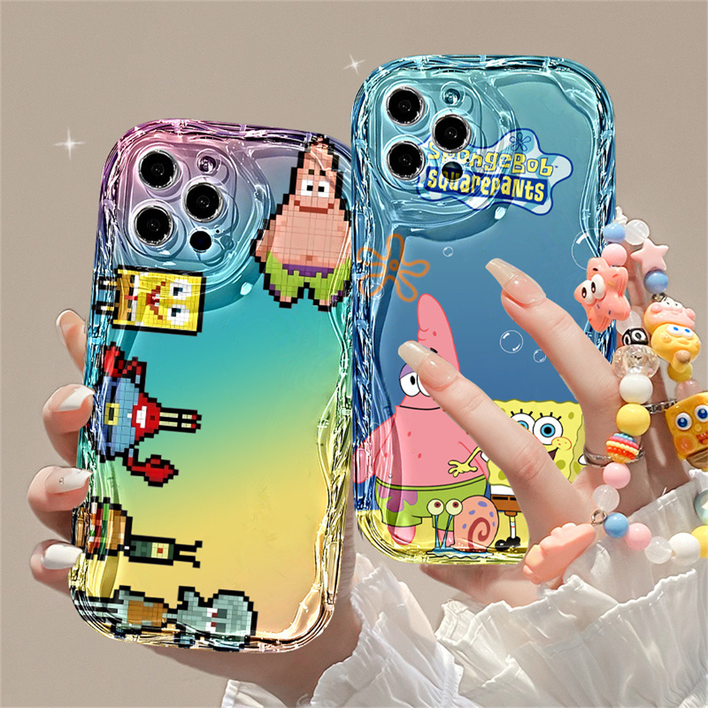 Case For Xiaomi Poco X6 5G X5 POCO M6 PRO C65 C55 C40 M3 Pro X3 GT X3 NFC M3 Lany Spongebob Squarepa