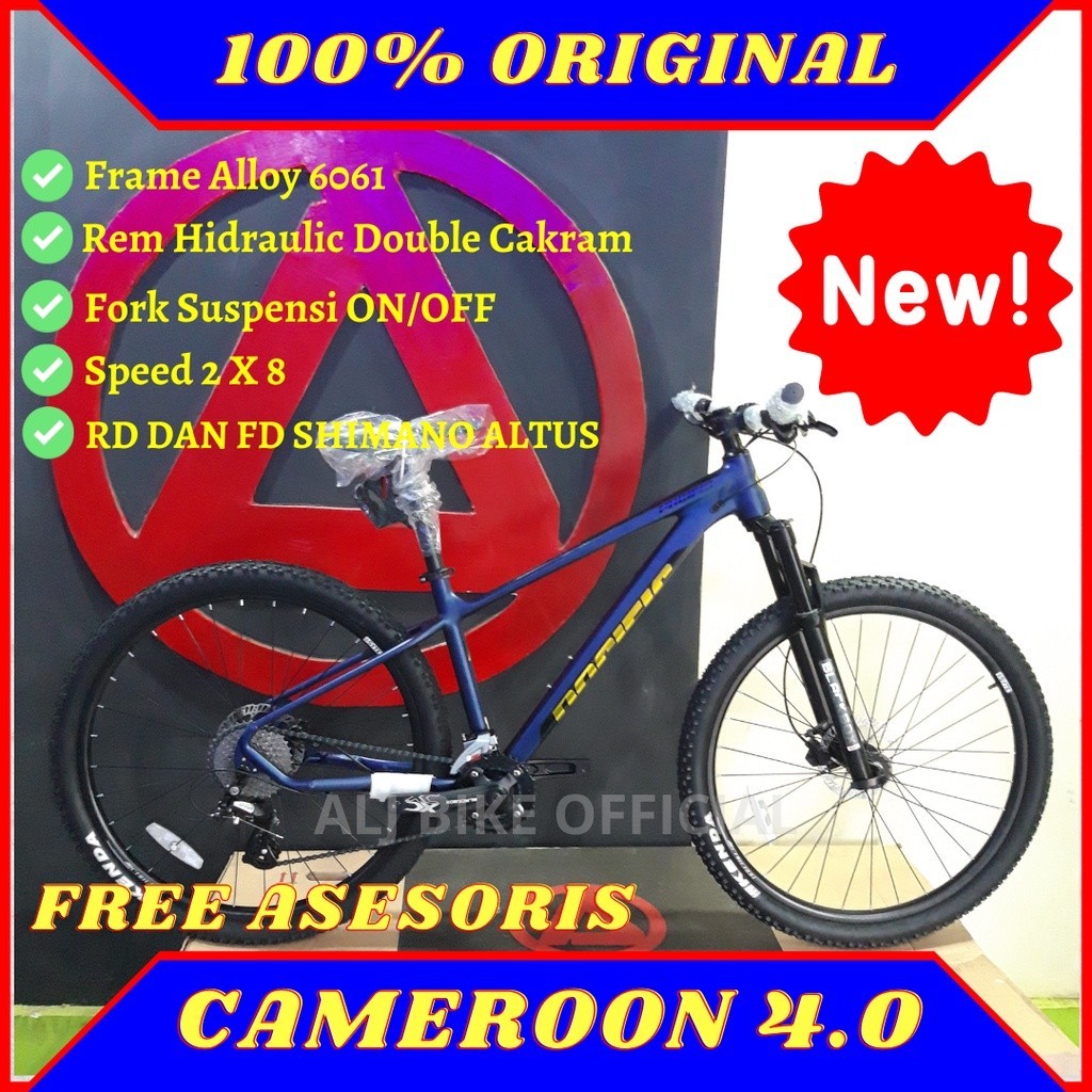 PROMO SPESIAL SEPEDA GUNUNG MTB 27,5 ALLOY PACIFIC VIGILON 3,5 HD