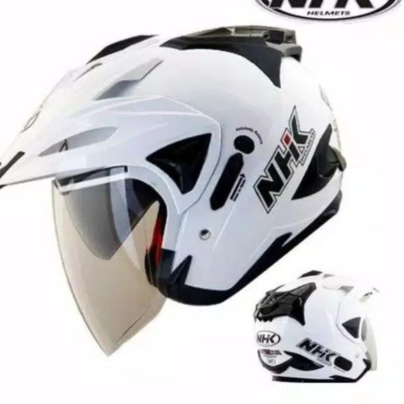 kaca helm NHK predator 2visor / NHK Godzilla / NHK predator kripton Kaca Helm