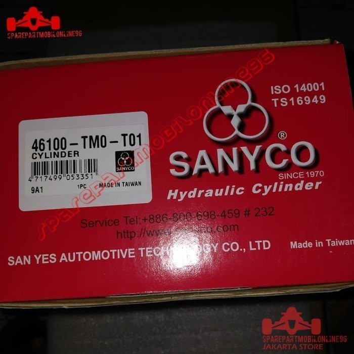 BM Brake Master Assy Central Rem Atas Honda Brio Mobilio Sanyco