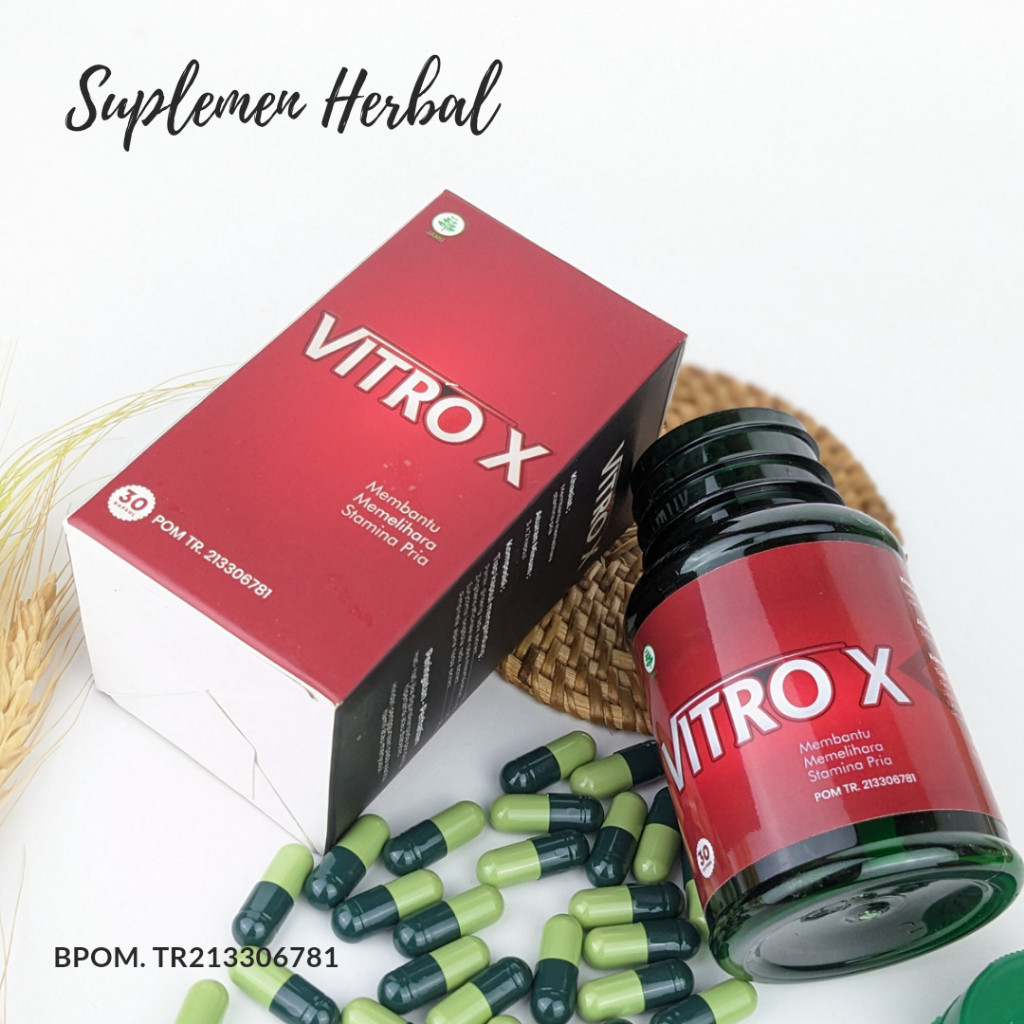 VITRO X OBAT KUAT PRIA PEMBESAR PENNIS PERMANEN ORIGINAL ASLI 100% BPOM CEPAT OBAT KUAT TAHAN LAMA H