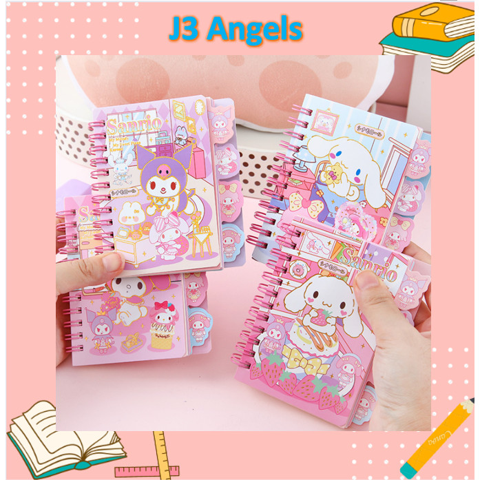

J3 - Notebook Sanrio Coil girls agenda karakter