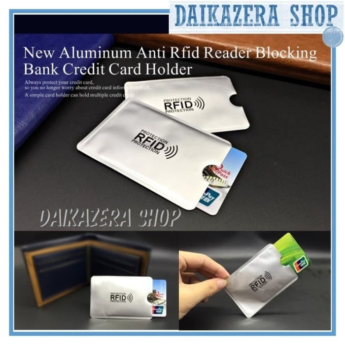 Alat Pelindung Kartu Kredit/ATM dari RFID | Anti RFID Blocker