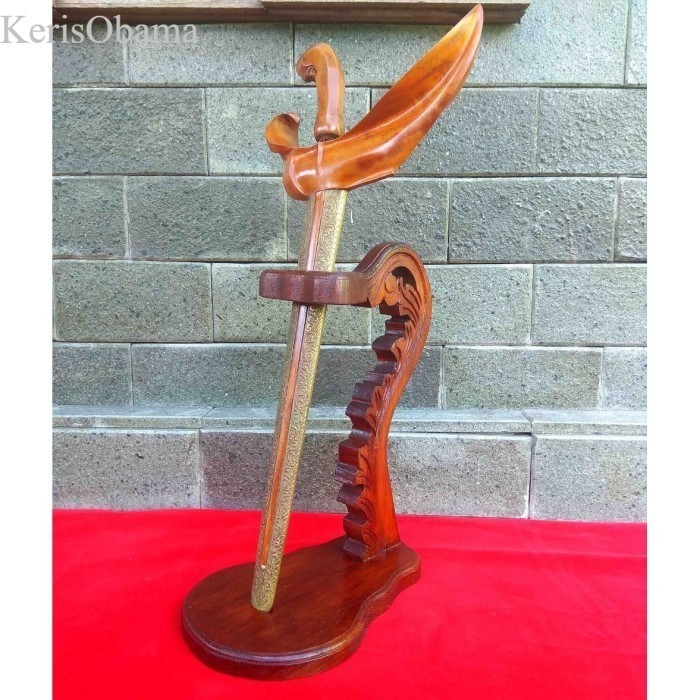 

Stand Jagrak Dudukan Keris Ukiran Simple murah