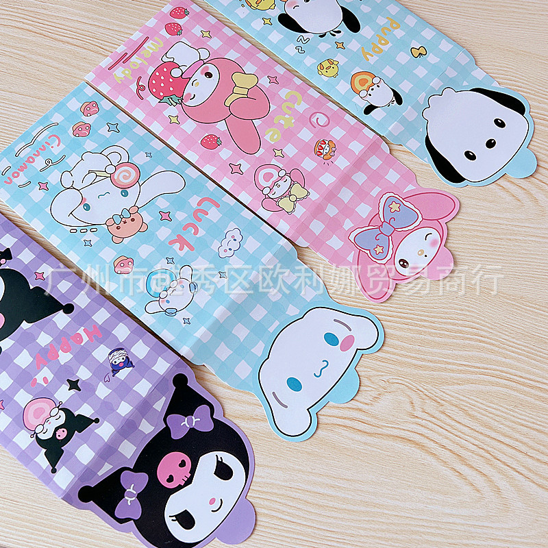 

(Nova) (4lbr）Amplop Lebaran sanrio cinnamoroll kuromi melody hellokitty doraemon