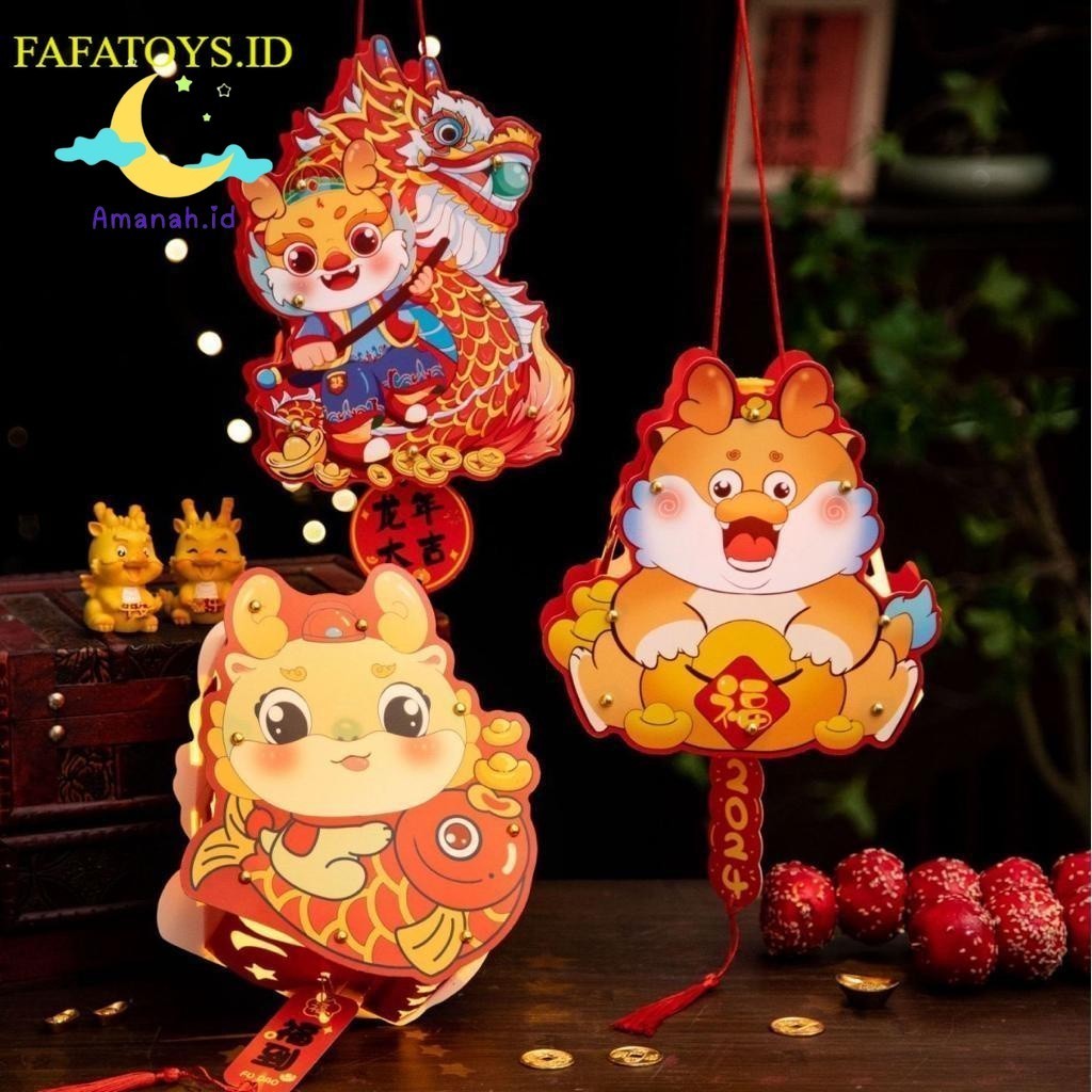 Amanah.id - DIY LAMPION NAGA / Diy  LAMPION IMLEK /DIY LAMPION / DIY IMLEK / DIY EDUKASI ANAK