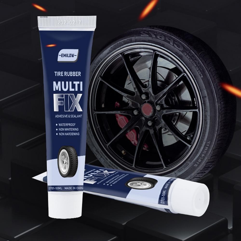 Tusukan Ban Lem Perekat yang Efektif Lem Perbaikan Ban Perbaikan Perbaikan Lem Perekat Dengan Pereka