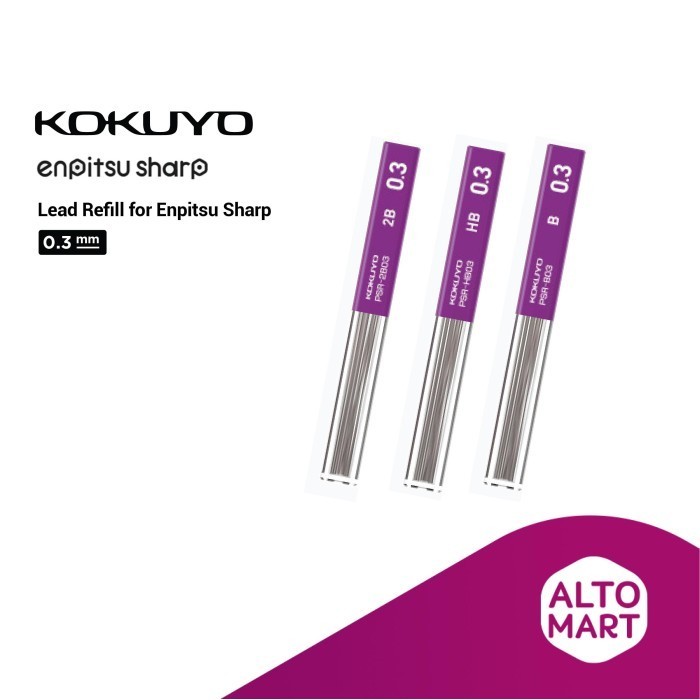 

PROMO!! -Kokuyo Lead Refill Enpitsu Mechanical Pencil Isi Ulang 0.3 0.5 0.7 0.9 - 0.3, B