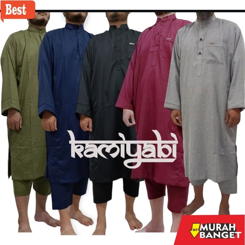 Baju timur tengah pria- gamis pria, koko, kurta dewasa lengan panjang Pakistan M, L, XL, XXL