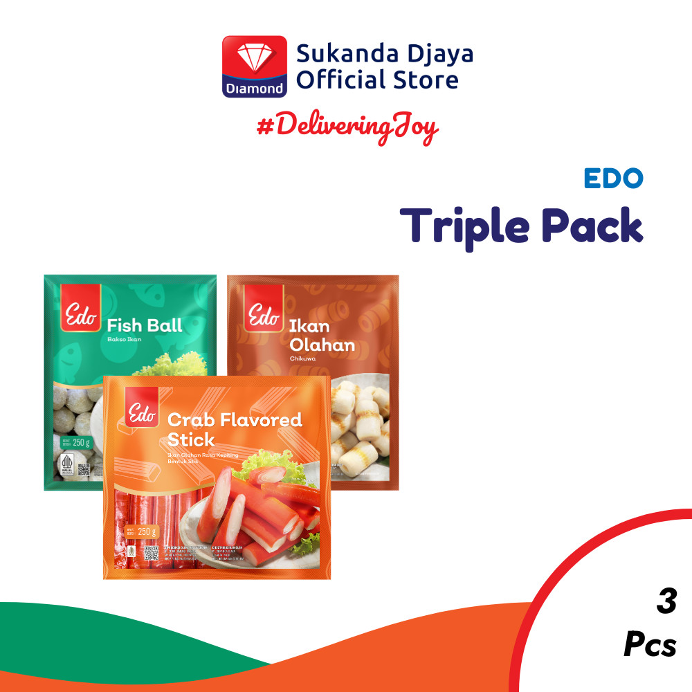 

Edo Frozen Triple Pack 250 Gr