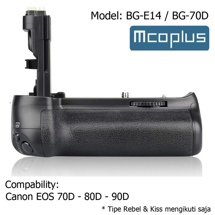 Bressons Battery Grip BG-E14 for Canon 70D/80D