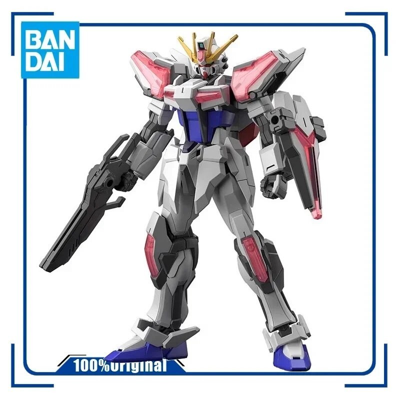 BANDAI EG 1/144 GAT-X105B Build Strike Exceed Galaxy Gundam Anime Assembly Model Action Toy Figures 