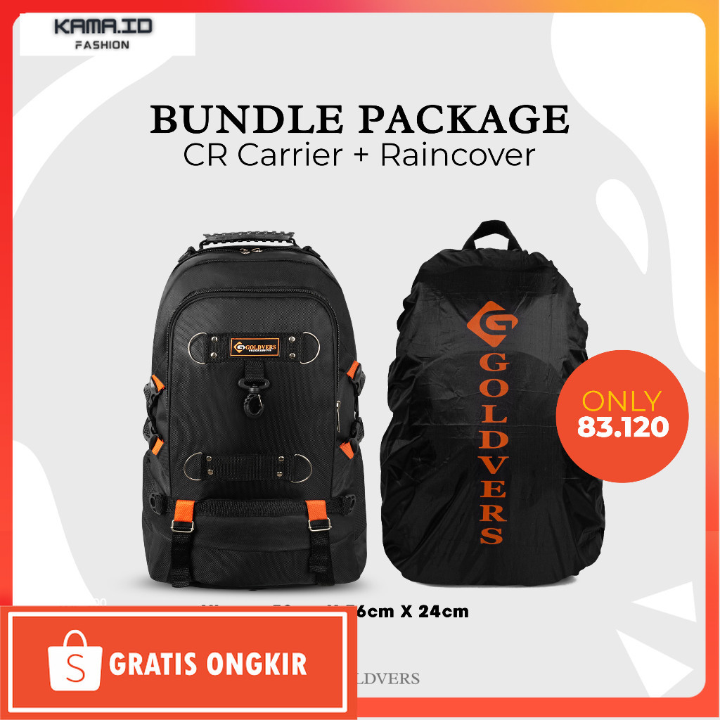 Tas kekinian / Tas Carrier Jumbo Goldvers Special Package