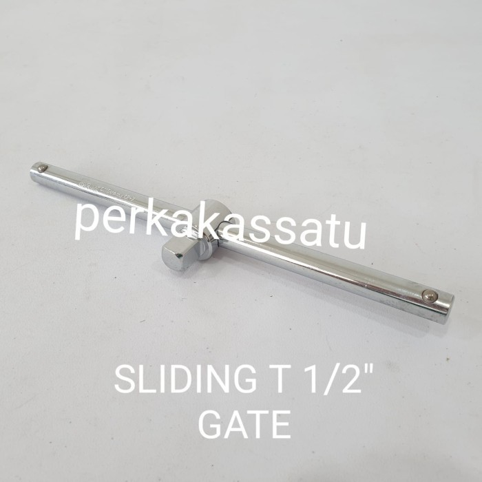 GAGANG SOCK SLIDING T 1/2" INCI INCH GATE DIN GERMANY