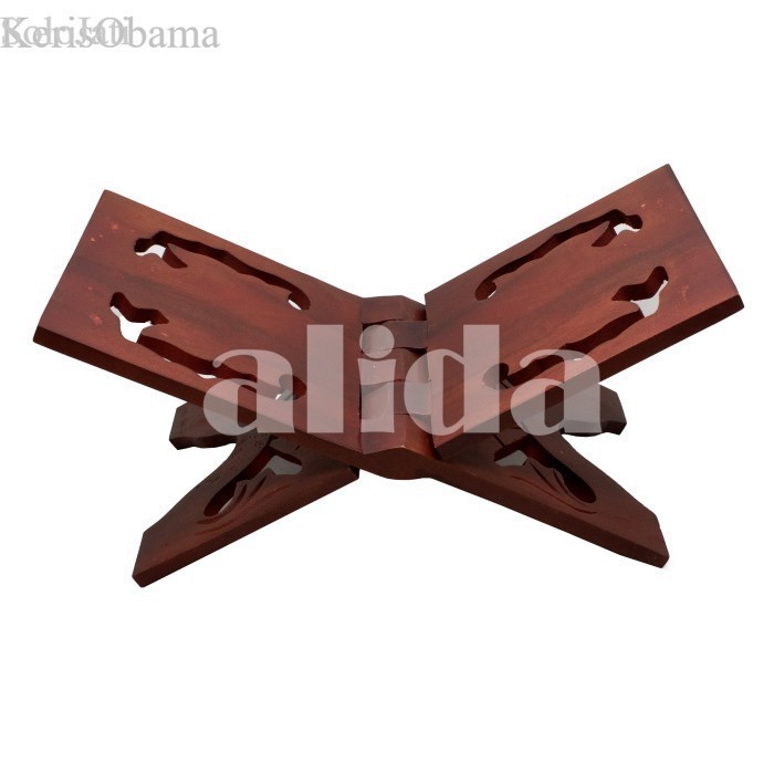 

Rekal Al-Quran ukuran lebar 18cm Ukir. Tatakan, dudukan Alquran Murah murah