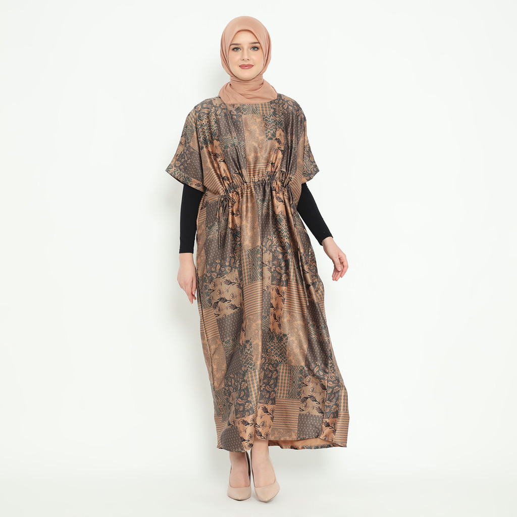 FAME - Chanda Gamis Kaftan Print Terbaru - 9911204