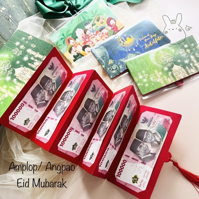 

Amplop Premium Lebaran APE Angpao Eid Mubarak Idul Fitri