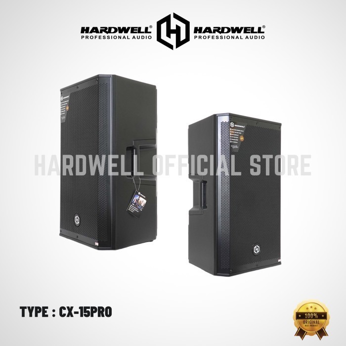 Grosir Speaker Aktif 15 Inch Hardwell CX 15 Pro  (Sepasang)