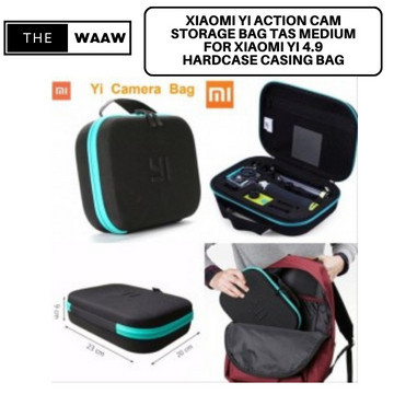 [New Collection] Tas Medium For Xiaomi Yi 4.9 Hardcase Casing Bag Case Casing For Xiaomi Yi