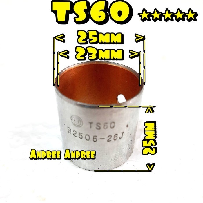 TS60 Bos Bush Pen Piston Bush Connecting Rod Yanmar TS-60 TS 60 Taiwan