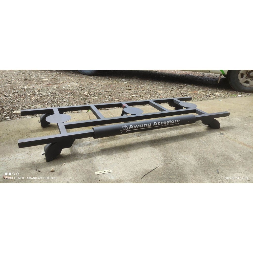 Rak kabin Thule Truk canter giga Dyna Dutro model Kekinian bahan besi Roll bar roffrack cabin truck