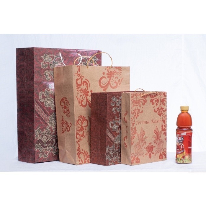 

PAPER BAG XL BATIK - PAPERBAG JUMBO MOTIF - TAS KERTAS PERNIKAHAN KADO