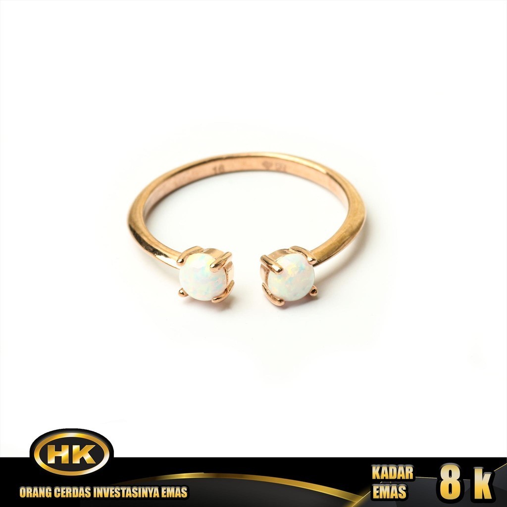 HK Mustika Gold - Cincin Emas  8K - Type 548